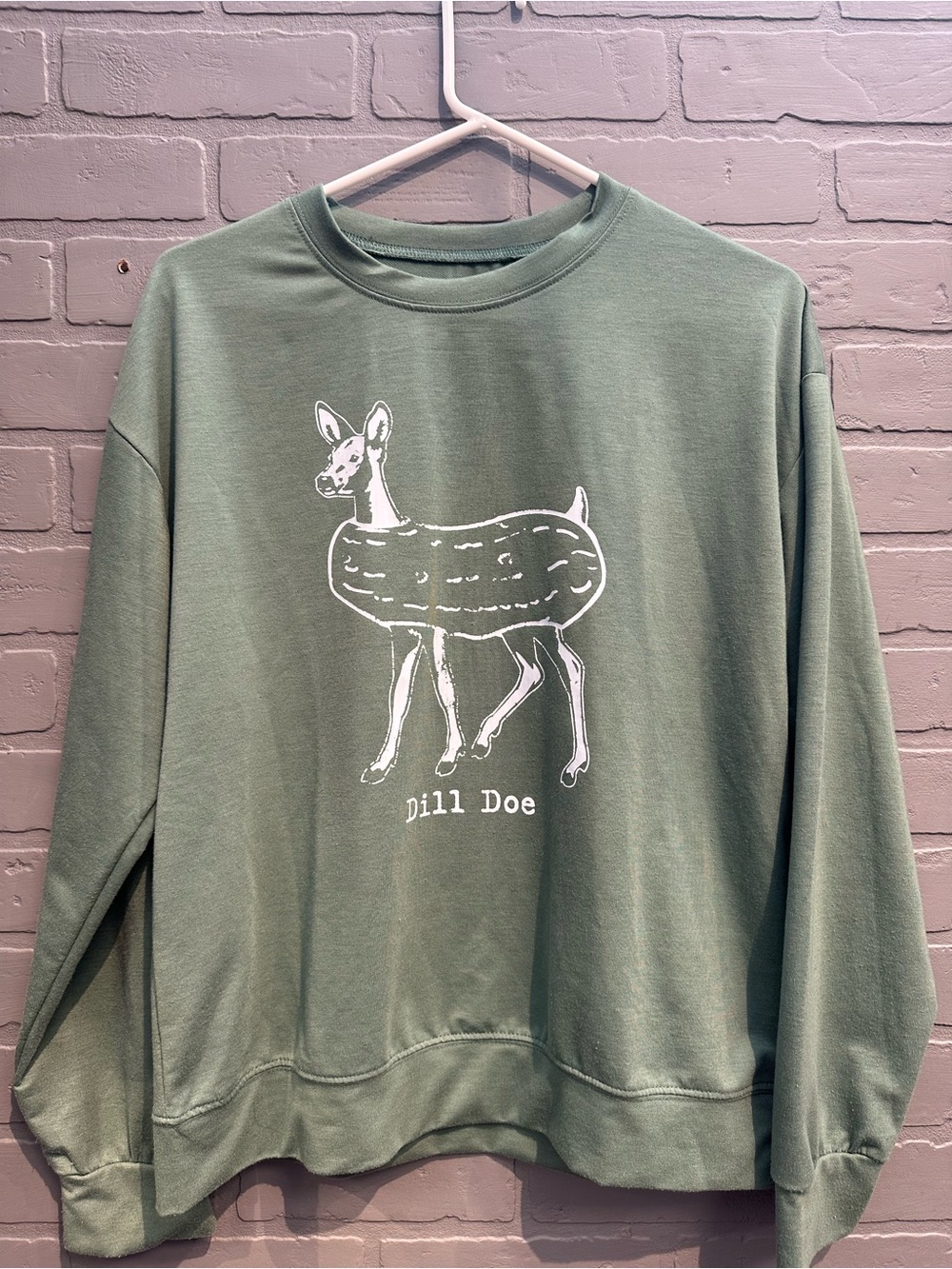 Sage Graphic Crewneck Sweatshirt